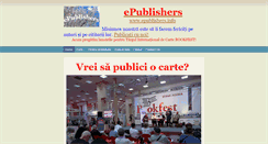 Desktop Screenshot of epublishers.info